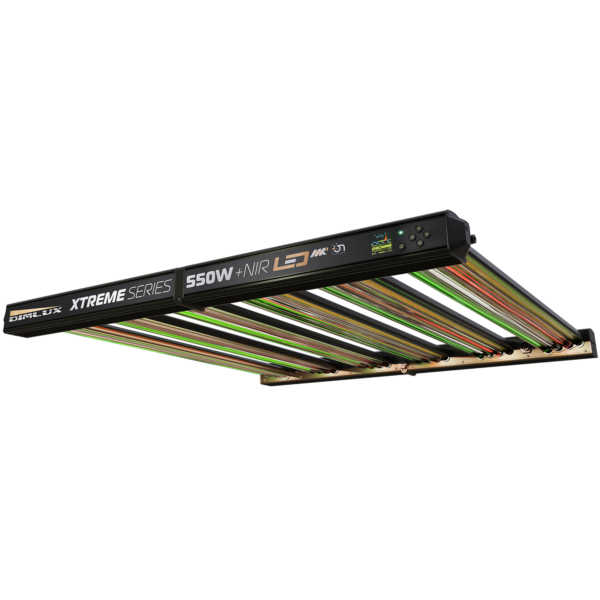 Dimlux Xtreme 550W +NIR MKII LED-Growlampe, 1825 µmol/s
