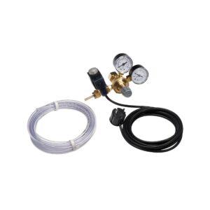 GrowControl CO2-Armatur mit Magnetventil und Druckminderer