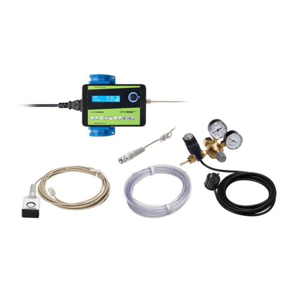 GrowControl CO2-Komplettset GrowBase Lite, Controller, CO2-Sensor & Armatur