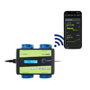 GrowControl GrowBase WiFi Klimacontroller, 4 Steckdosen, WLAN