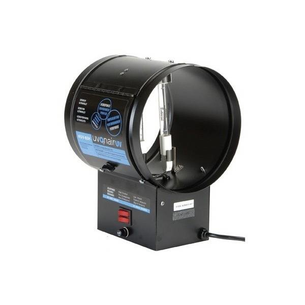 Uvonair UV-80H Kanal-Ozongenerator mit UV-Lampen, 200 mm, bis 300 m³