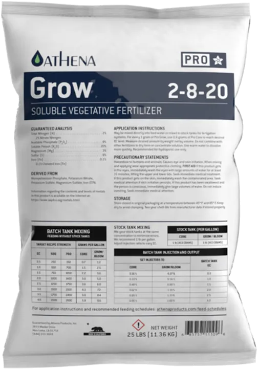 Athena PRO Line Grow 11 kg (25 lbs)